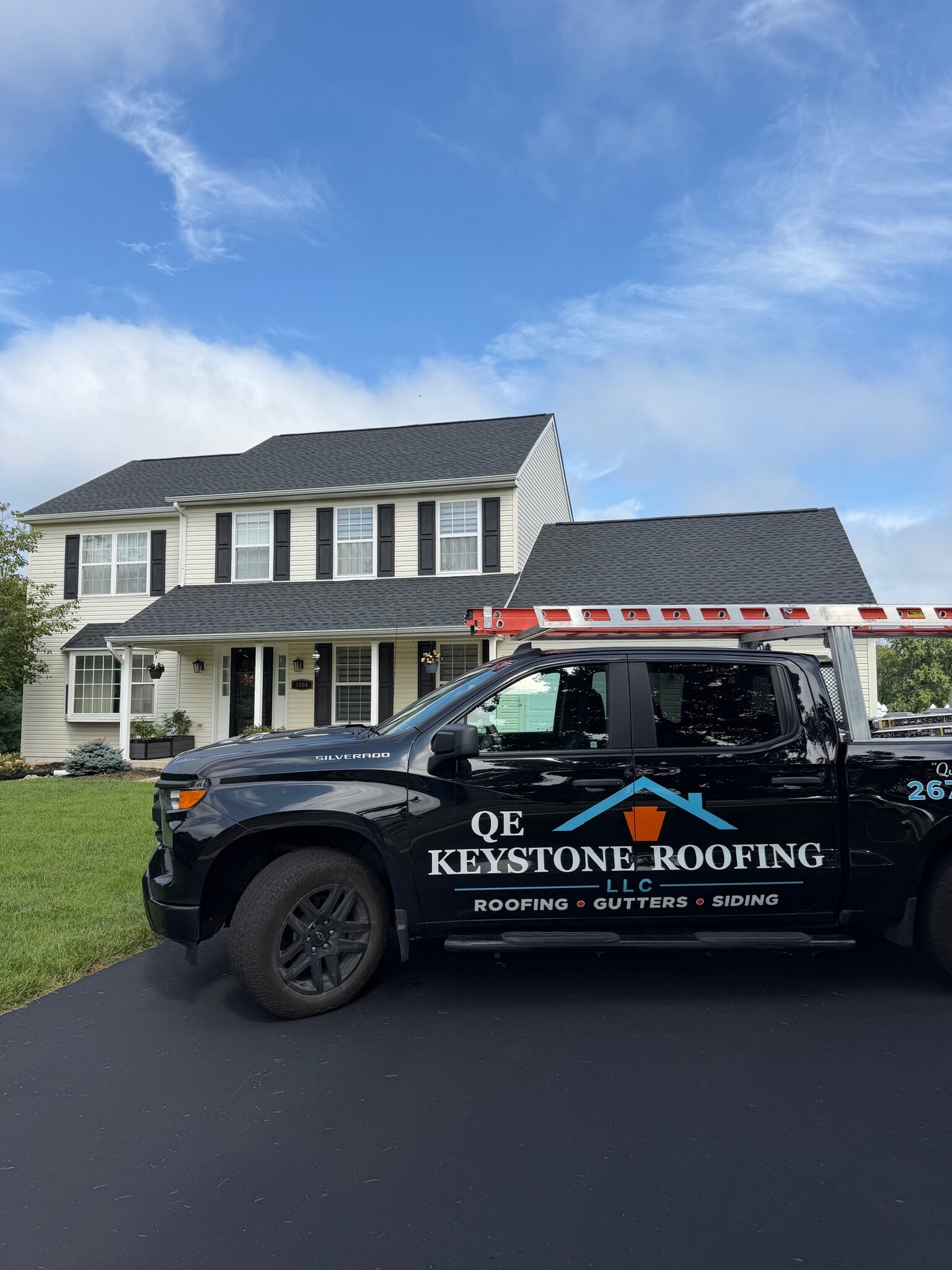 GAF Charcoal Roof Replacement in Quakertown, PA