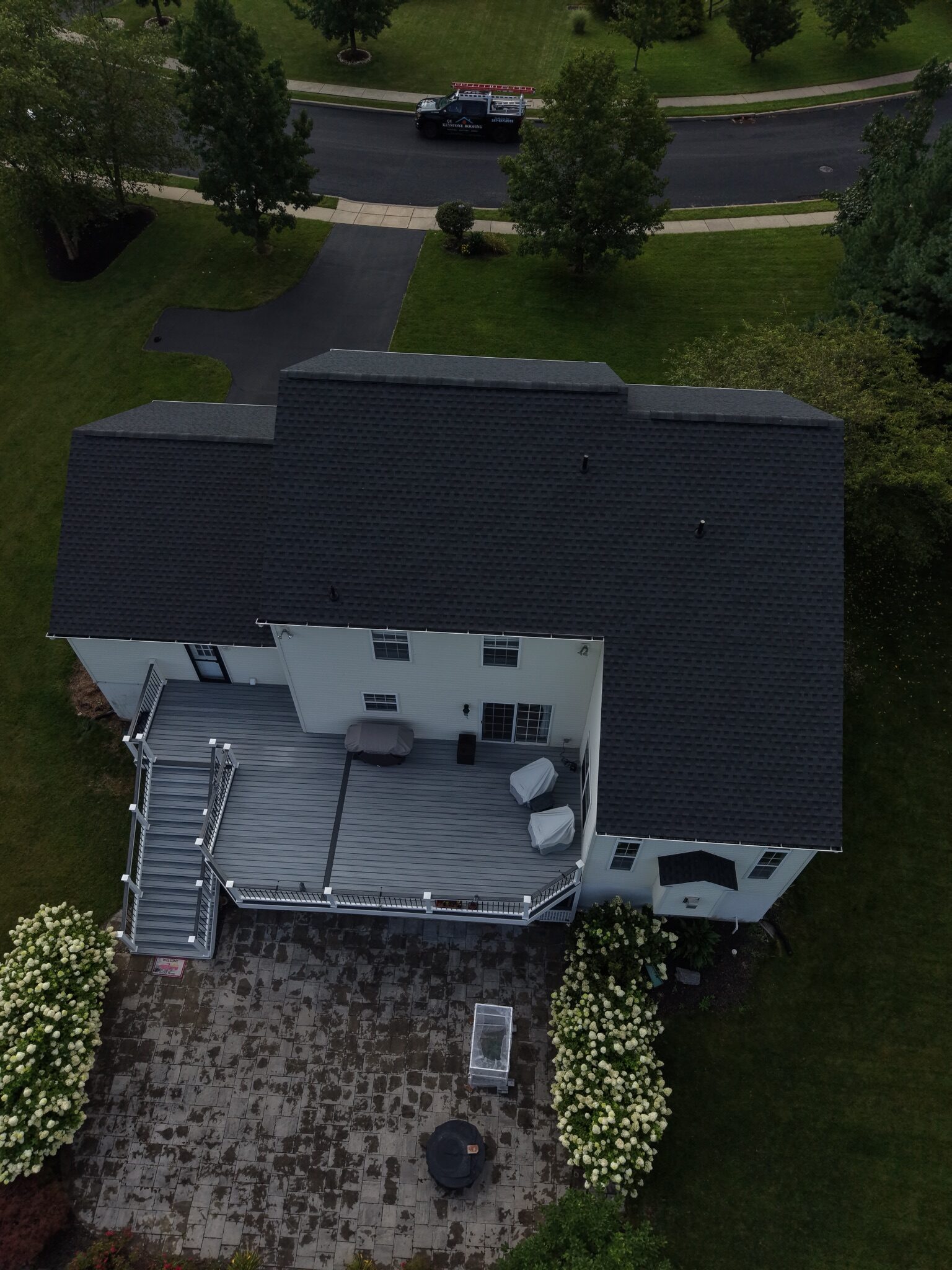 default GAF Timberline HDZ Charcoal Roof Replacement in Quakertown, PA