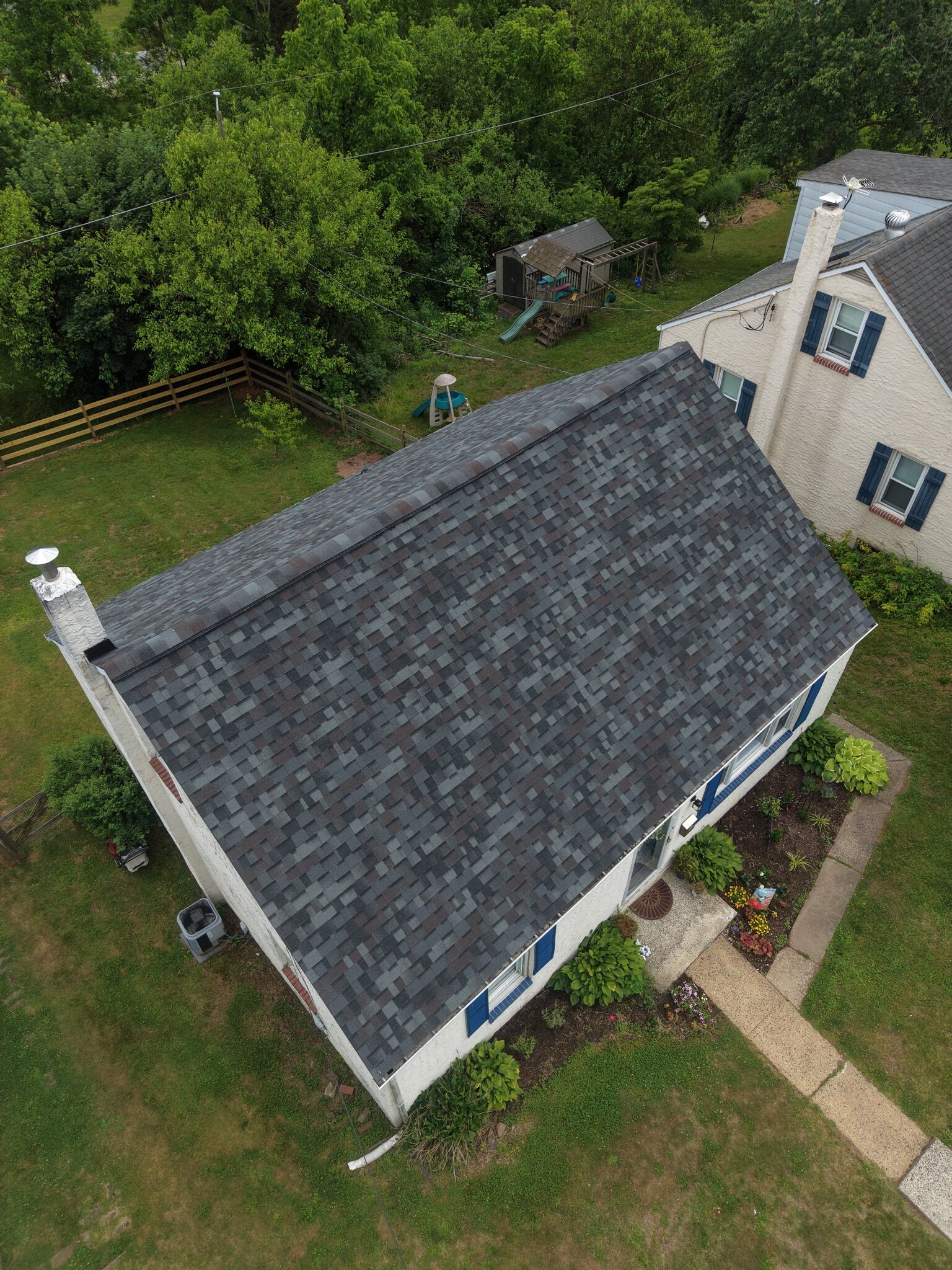 Owens Corning- Gray Tweed - Roof Replacement - Perkasie, PA