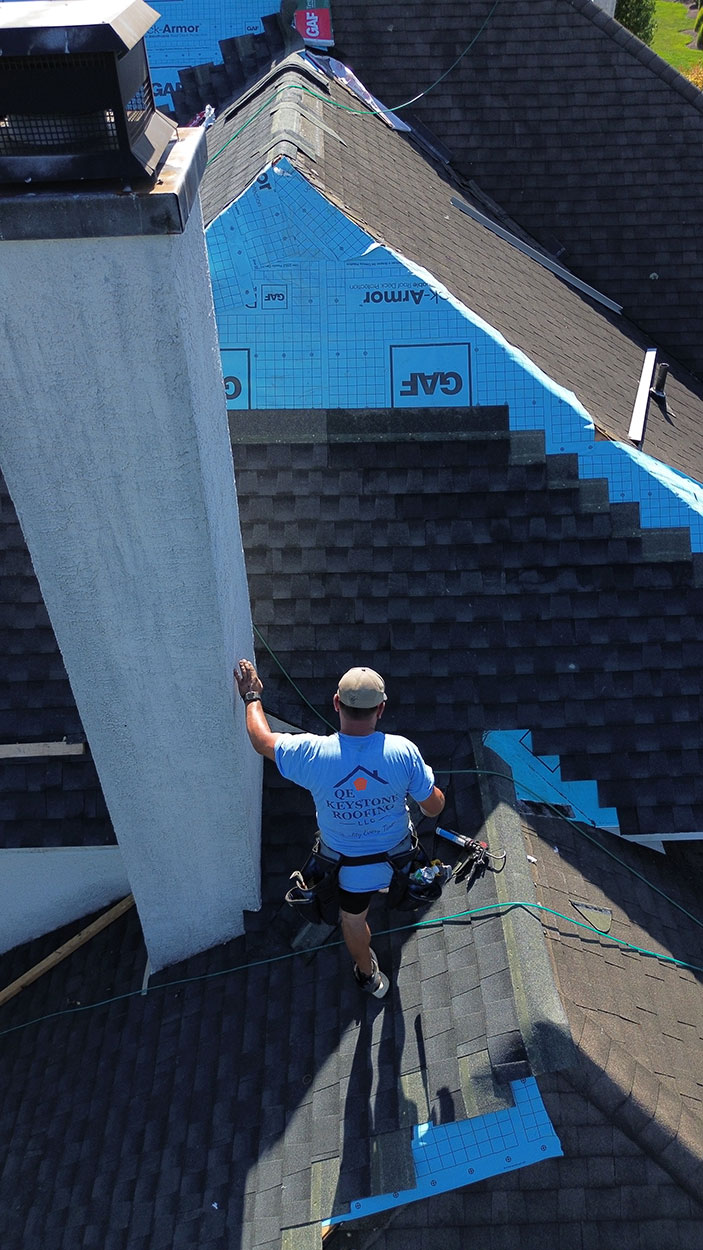 gutter-services QE Keystone Roofing