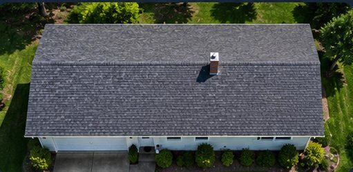 Simple roof with mostly straight sections